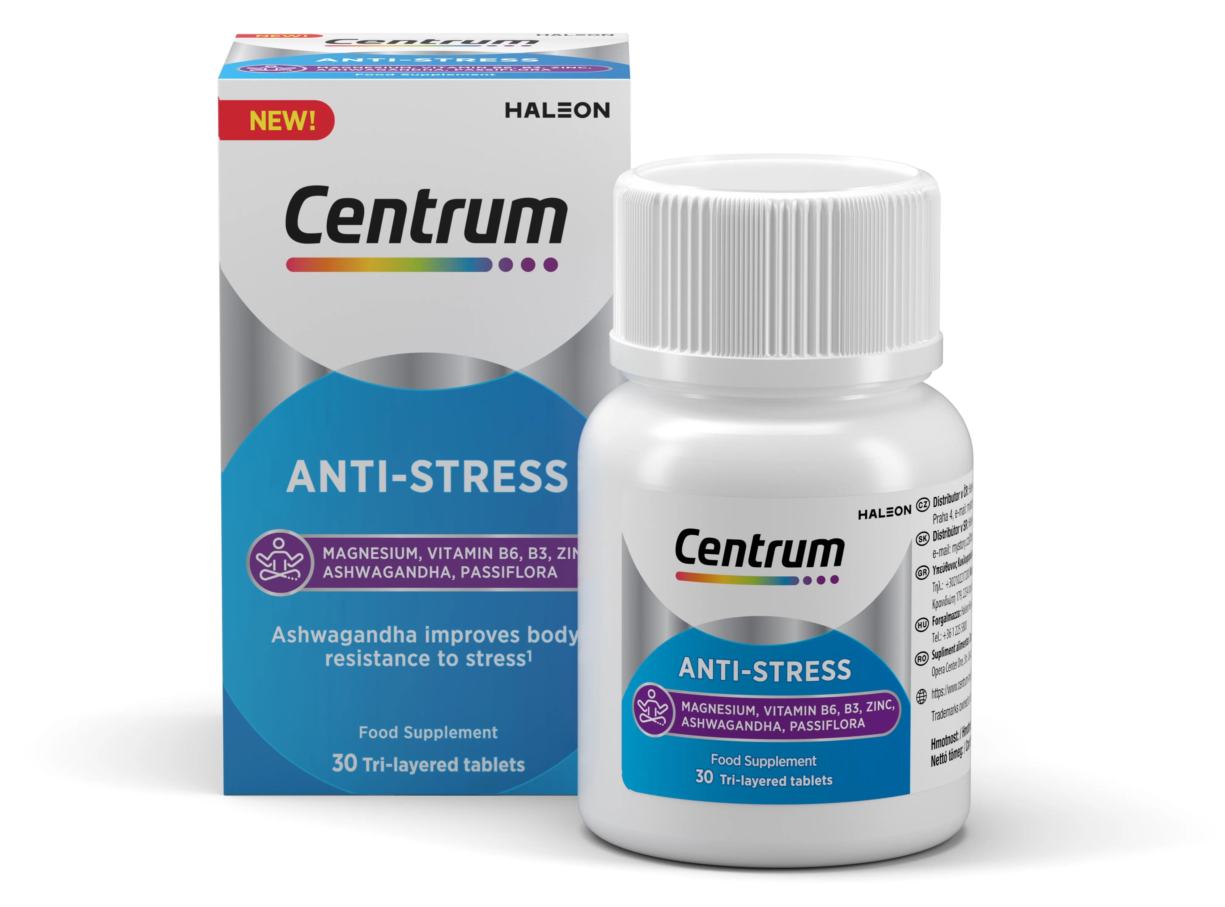 Cetrum Antistress Ashwagandha 30 tbl
