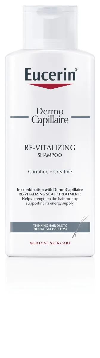 Eucerin DermoCapillaire proti vypadávaniu vlasov 1×250 ml, šampón (re-vitalizing)