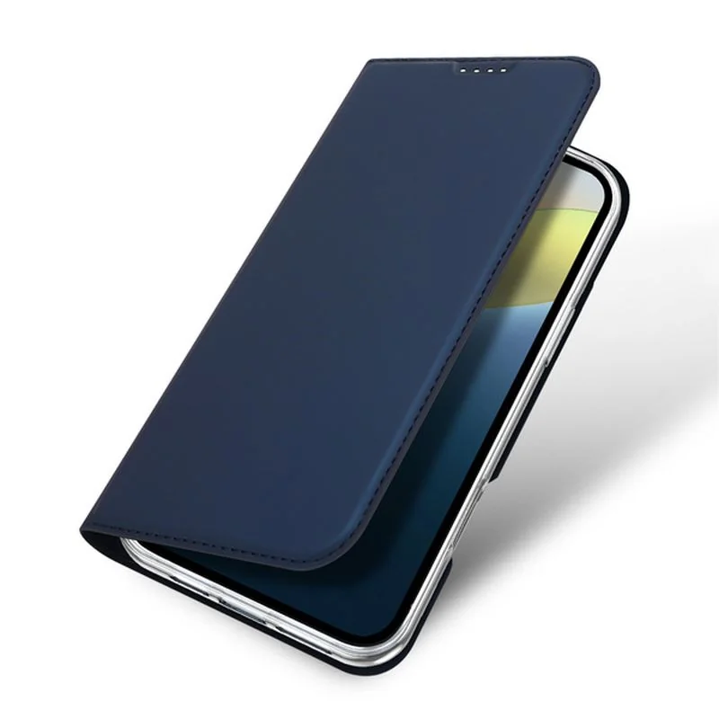 Dux Ducis Skin Pro knižkové puzdro na iPhone 16, modré