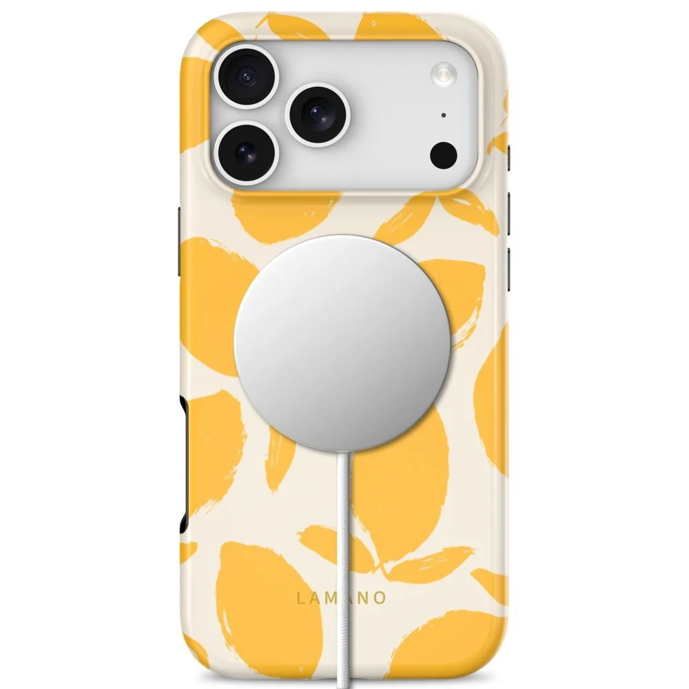 Tech-Protect Lamano MagSafe kryt na iPhone 17 Pro / 18 Pro, lemon