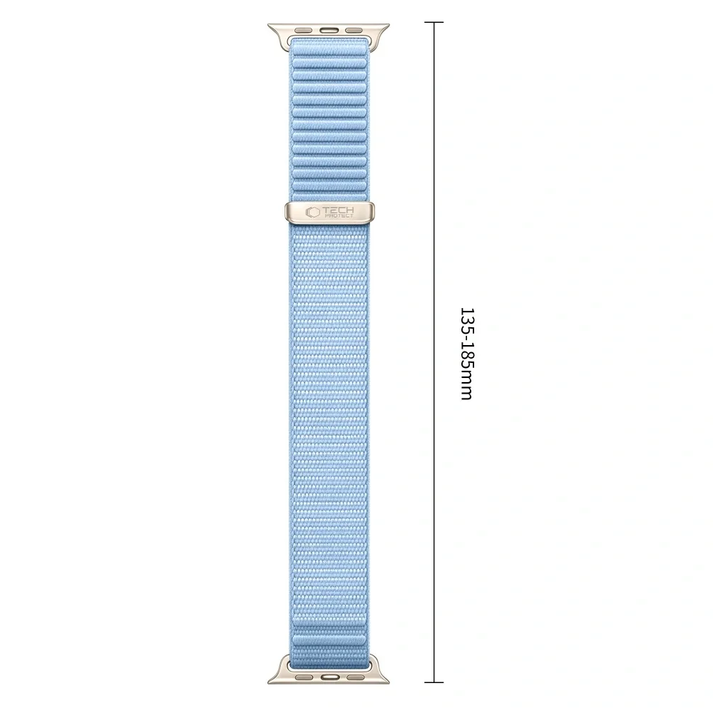Tech-Protect Nylon Loop remienok na Apple Watch 44/45/46/49mm, baby blue