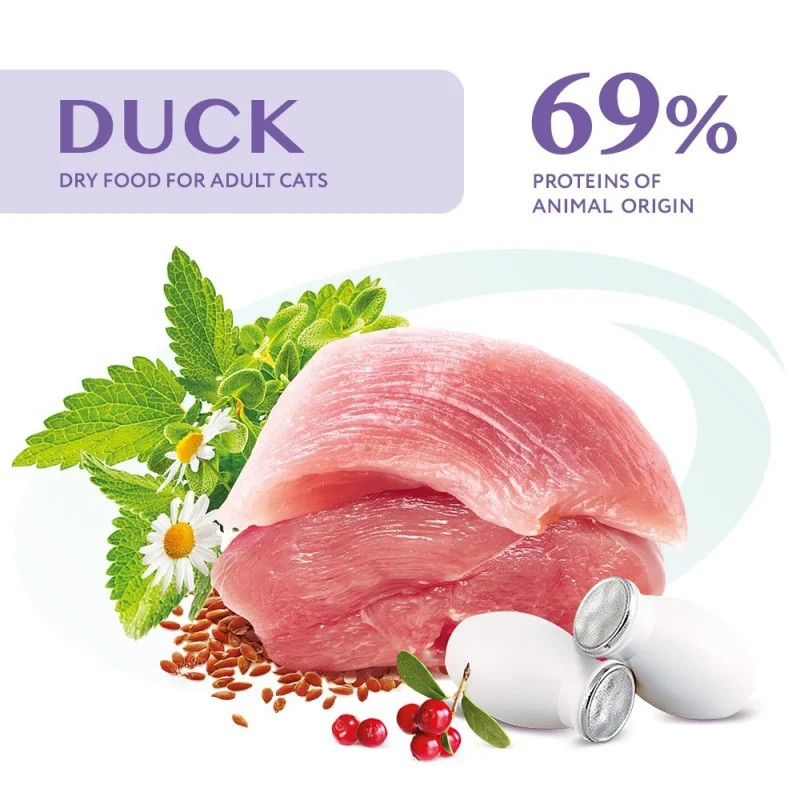 OPTIMEAL™ Superpremium pre dospelé dlhosrsté mačky s kačacim mäsom 10 kg (9979)