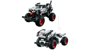 LEGO® Technic 42150 Monštrum Jam™ Monštrum Mutt™ Dalmatin 1×1 ks, lego stavebnica