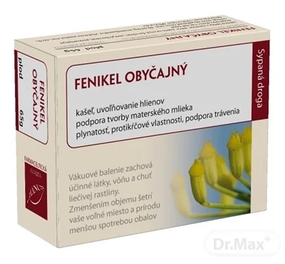 HANUS FENIKEL OBYČAJNÝ PLOD 1×65 g, vákuové balenie