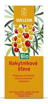 WELEDA BIO Rakytníková šťava 1×250 ml, výživový doplnok