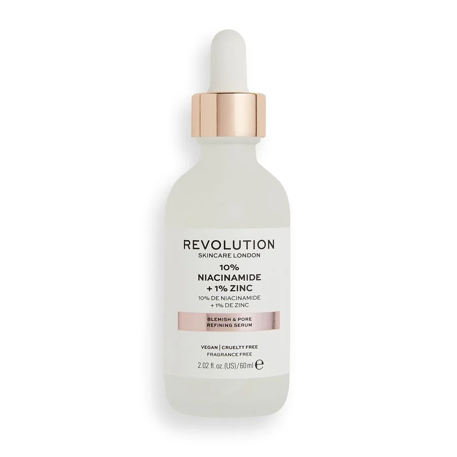 Revolution Skincare Blemish and Pore Refining Serum - 10% Niacinamide + 1% Zinc SUPER SIZED sérum 1×60 ml, pleťové sérum