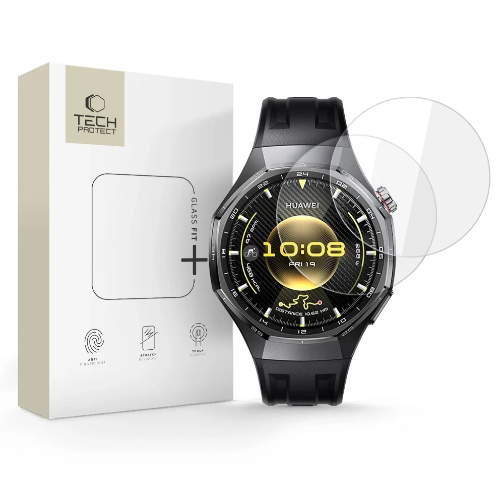Tech-Protect Glass Fit 2x ochranné sklo na Huawei Watch GT 6 Pro (46 mm) m)