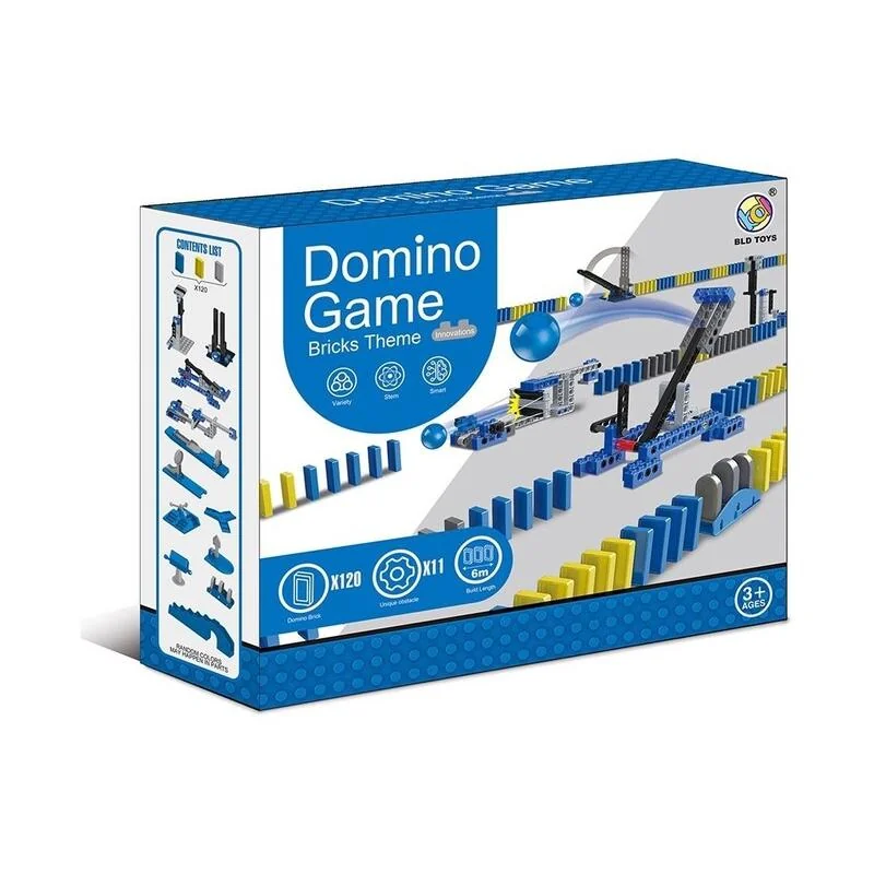 MADE - Domino dráha, plast 30 x 8 x 26 cm