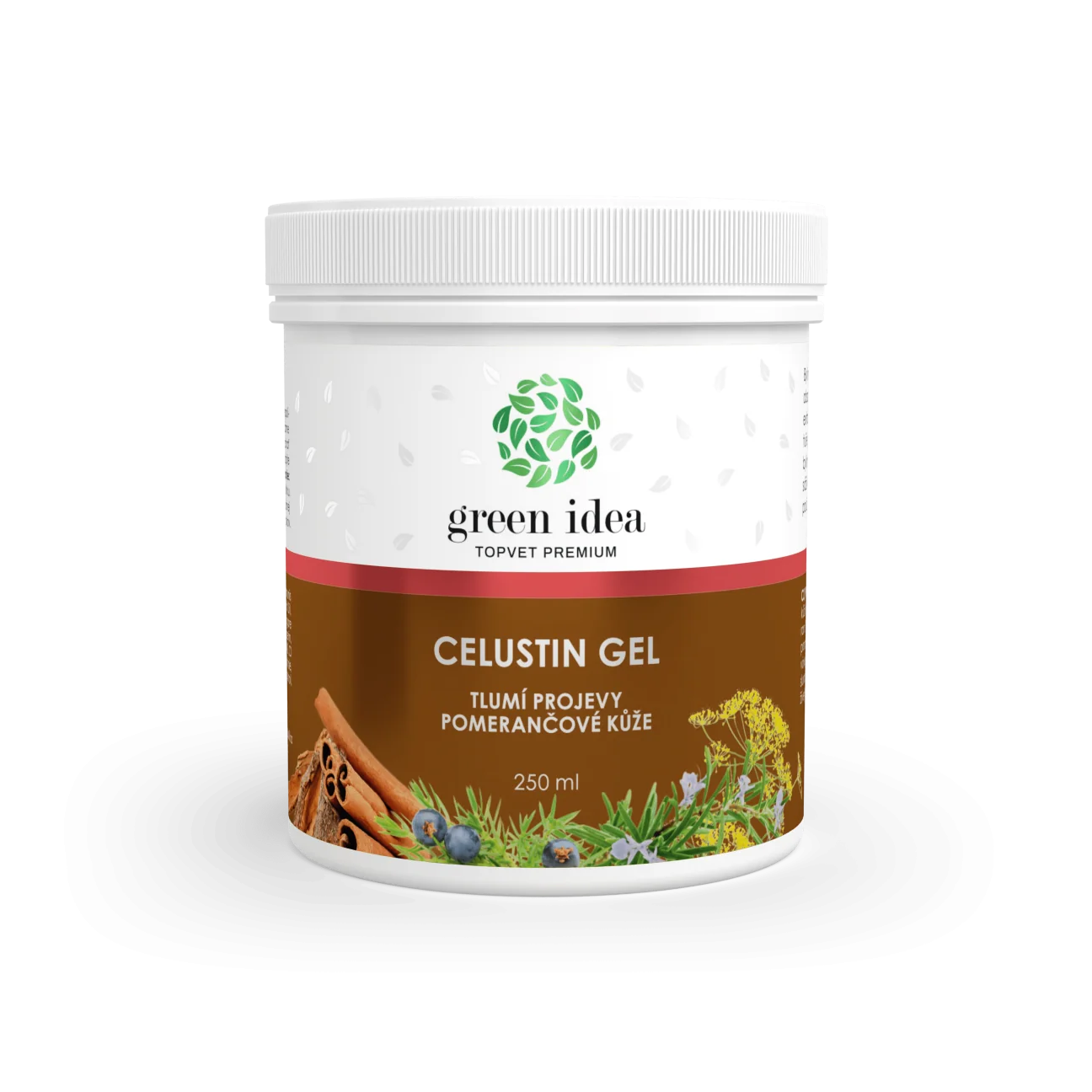 Celustin masážny gél 250 ml – Green idea