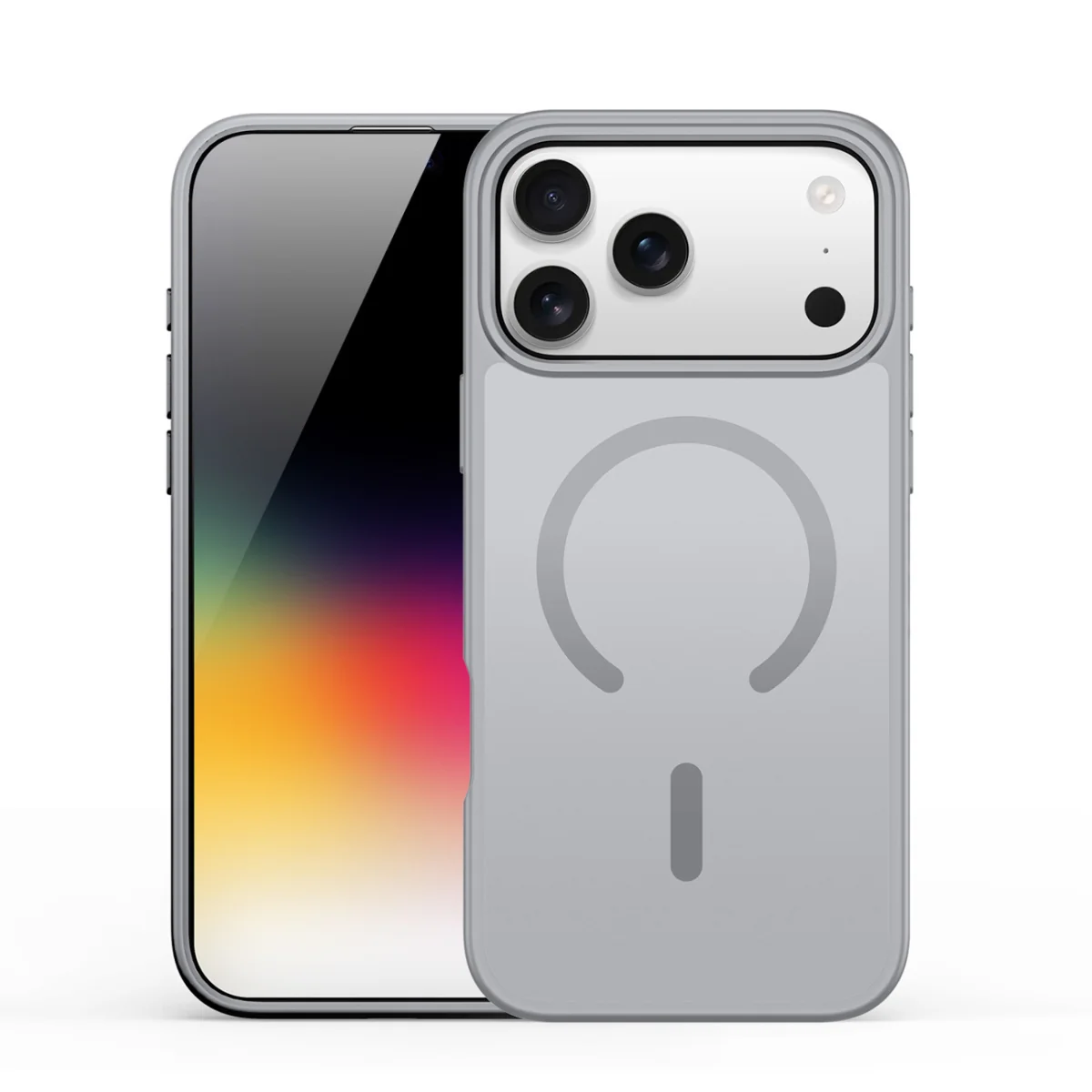 Dux Ducis Yind MagSafe kryt na iPhone 17 Pro, sivý