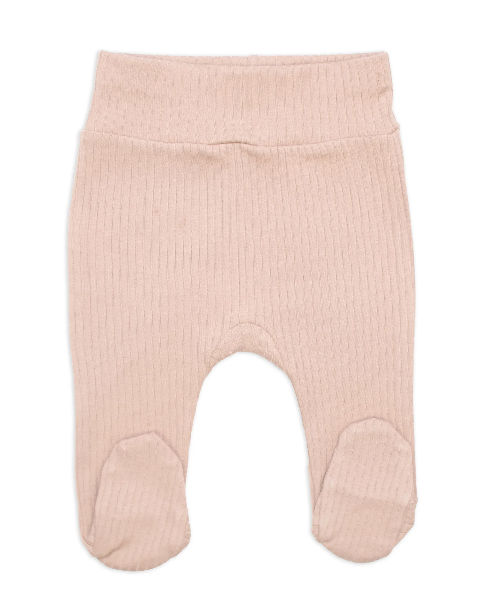 Zavinovacie, rebrované dojčenské body + polodupačky Ovečka 2D, béžová
