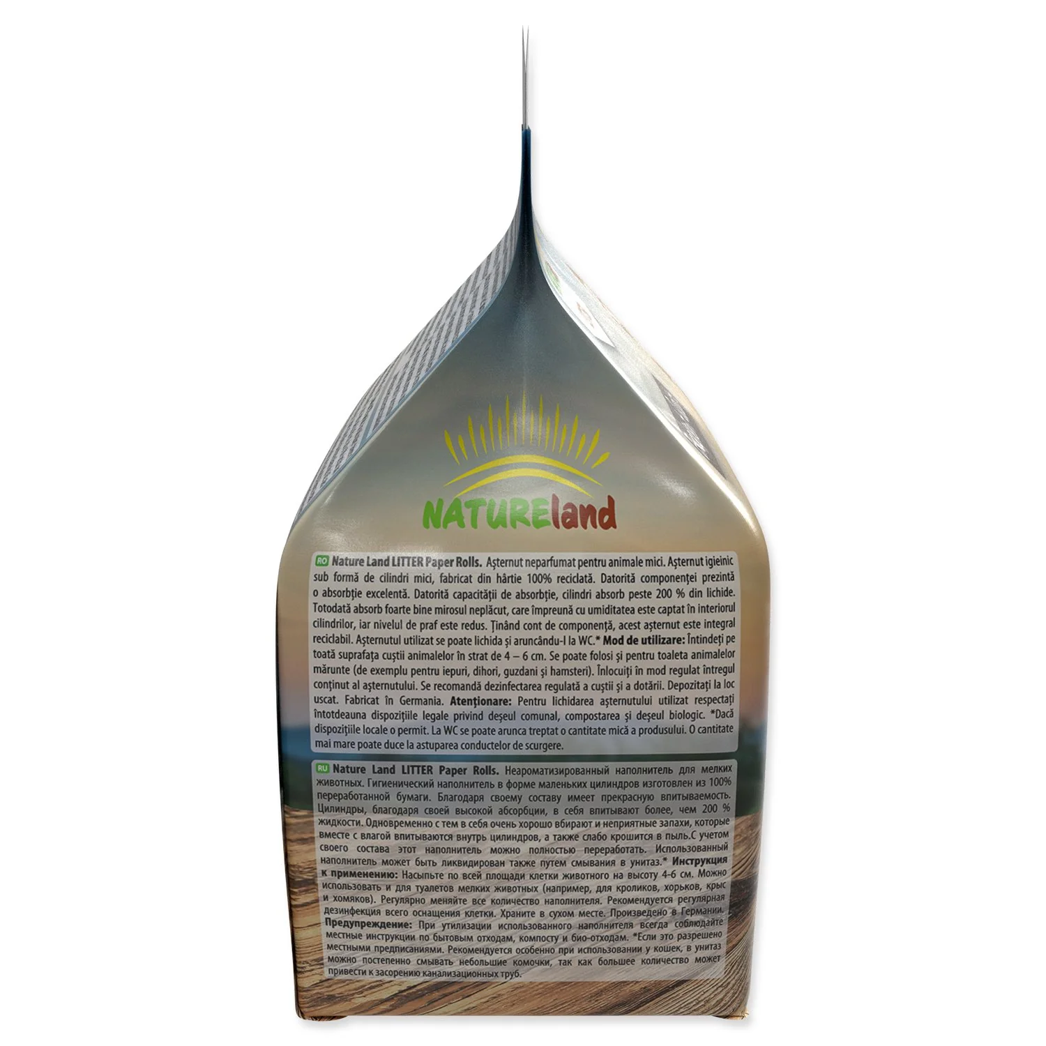 Podstielka Nature Land Paper Rolls 10L