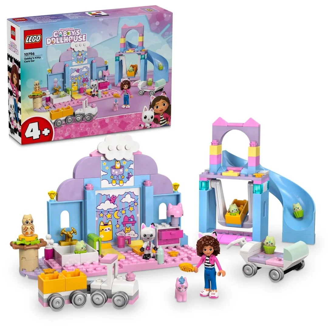 LEGO® Gabinin kúzelný domček 10796 Gabby a mačacie jasličky