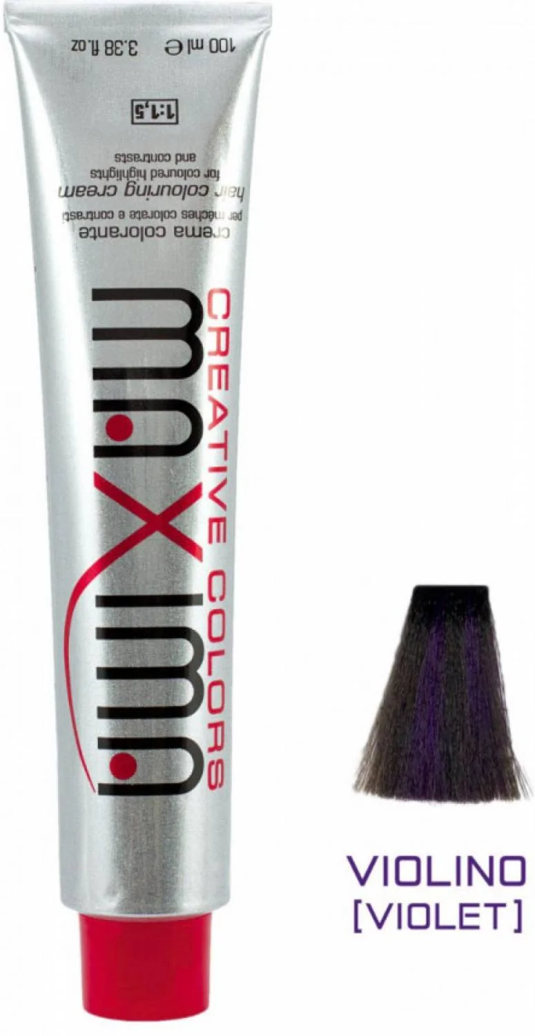 Maxima Professional Hair Color PLEX - Farebný melír VIOLINO - 100 ml - fialová