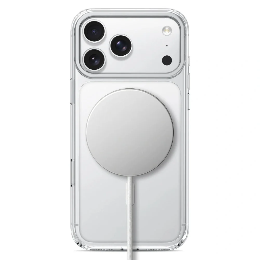 Tech-Protect MagStand MagSafe CC kryt na iPhone 17 Pro Max / 18 Pro Max, priesvitný