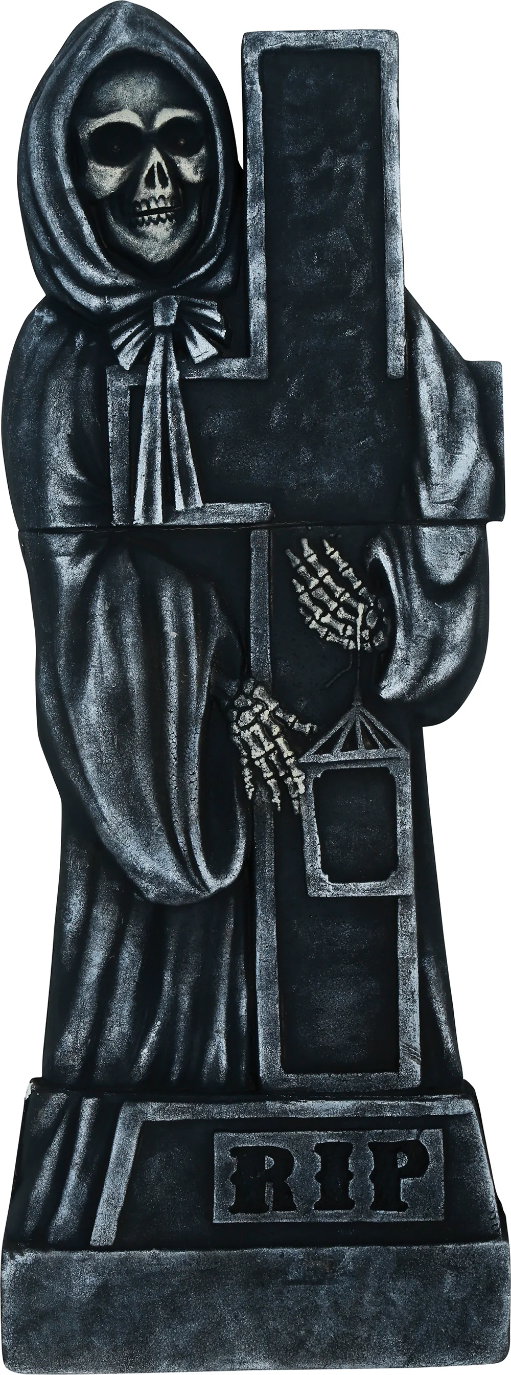 Náhrobný kameň Kríž so Smrtkou so svetlom 120x45cm