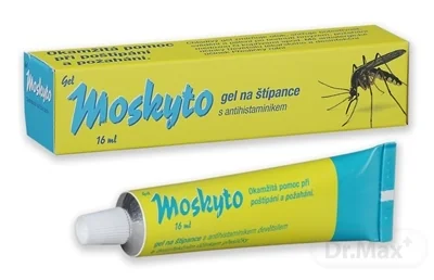 MOSKYTO gél na štípance 1×16 ml, okamžitá pomoc