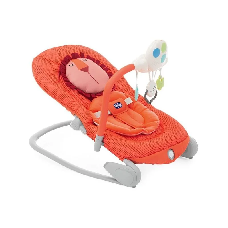 CHICCO Húpatko s melódiou Ballon - Lion 0 m+, do 18 kg 1×1 ks, s vibračnou funkciou