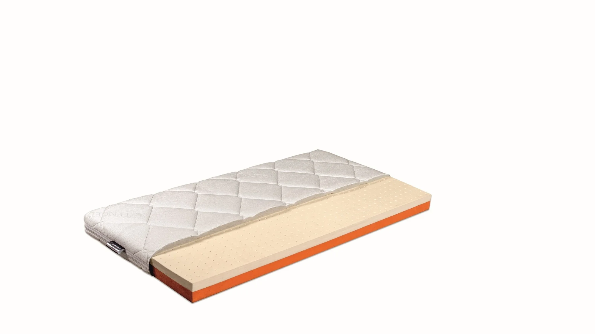 Matrac Benab Bambino Latex H2 / H4 60 x 120 cm Matrac do postieľky 8 cm sendvičový detská  ortopedické