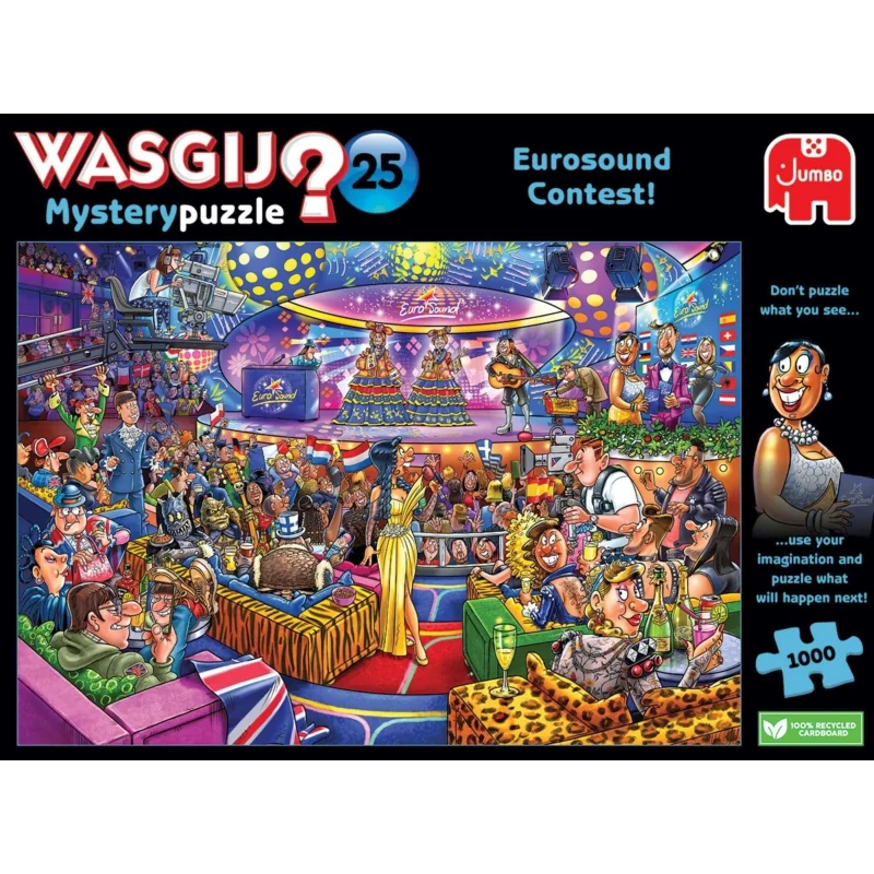 Jumbo Wasgij Original puzzle Eurosound Contest! 1000 dielikov