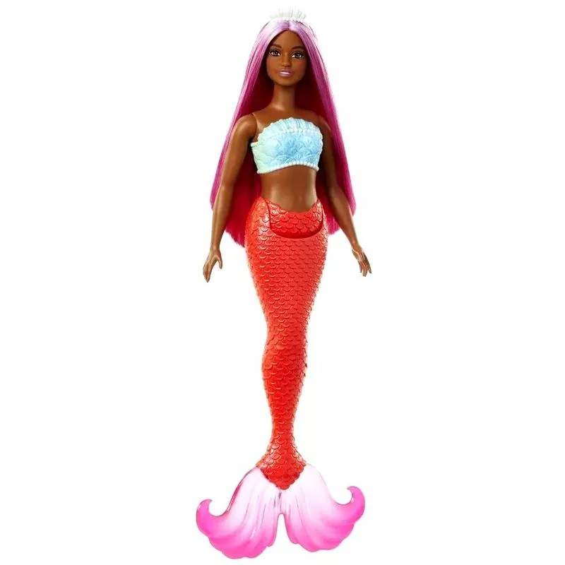 Mattel Barbie Rozprávková morská panna oranžová