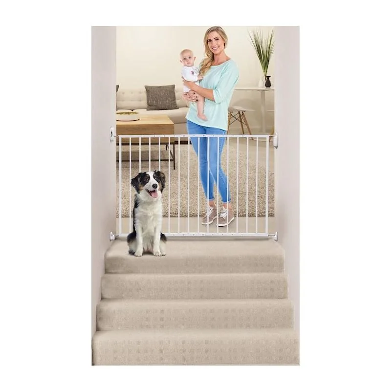 Dreambaby Bezpečnostná brána Arizona (Šírka 68-112 cm x Výška 68 cm) Biela