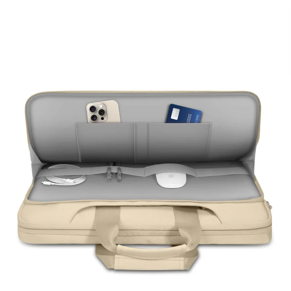 Tech-Protect Pocket Bag taška na notebook 15-16'', béžová