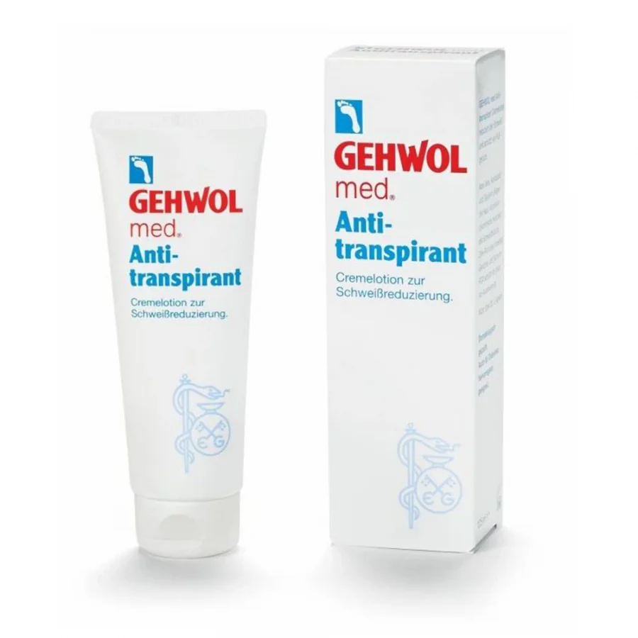 Gehwol med Antitranspirant - Zvláčňujúci krém proti poteniu nôh a zápachu 125ml