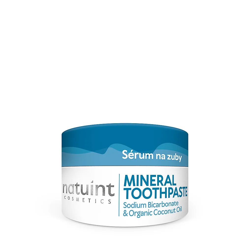 Natuint - Sérum na zuby Mineral Toothpaste Sodium Bicarbonate & Organic Coconut Oil