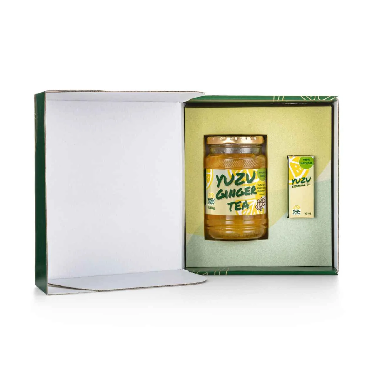YUZU YUZU Harmony box 1×1 set, Yuzu ginger tea a ginger root oil