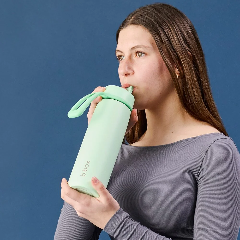 Nerezová termofľaša so slamkou 690 ml spearmint