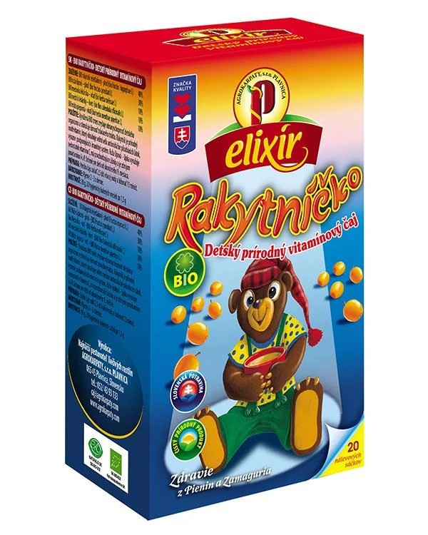 AGROKARPATY BIO Rakytníček 20×1,5 g, (30 g), čaj