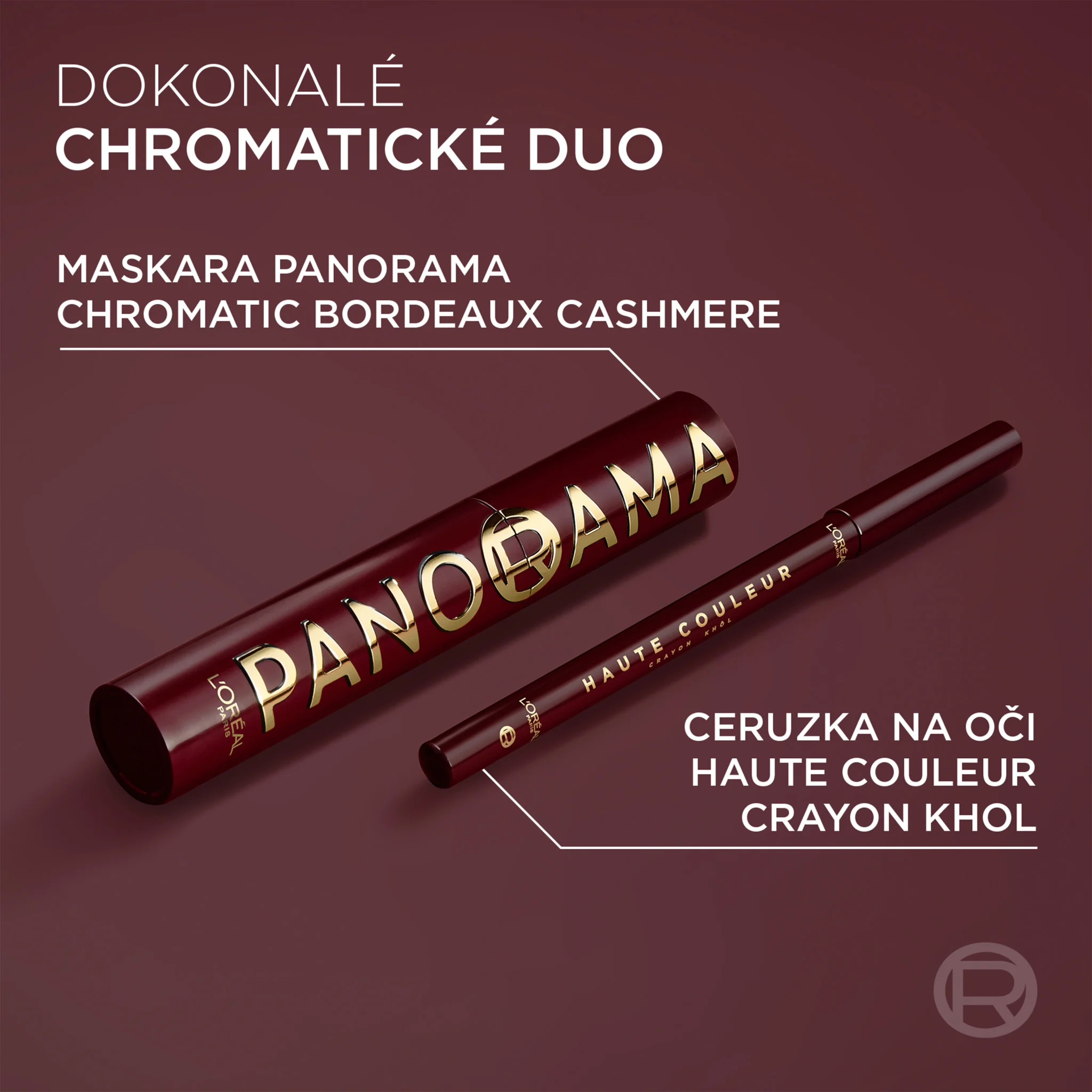 LOREAL PARIS PANORAMA MASKARA BORDEAUX CASHMERE 9,9 ml
