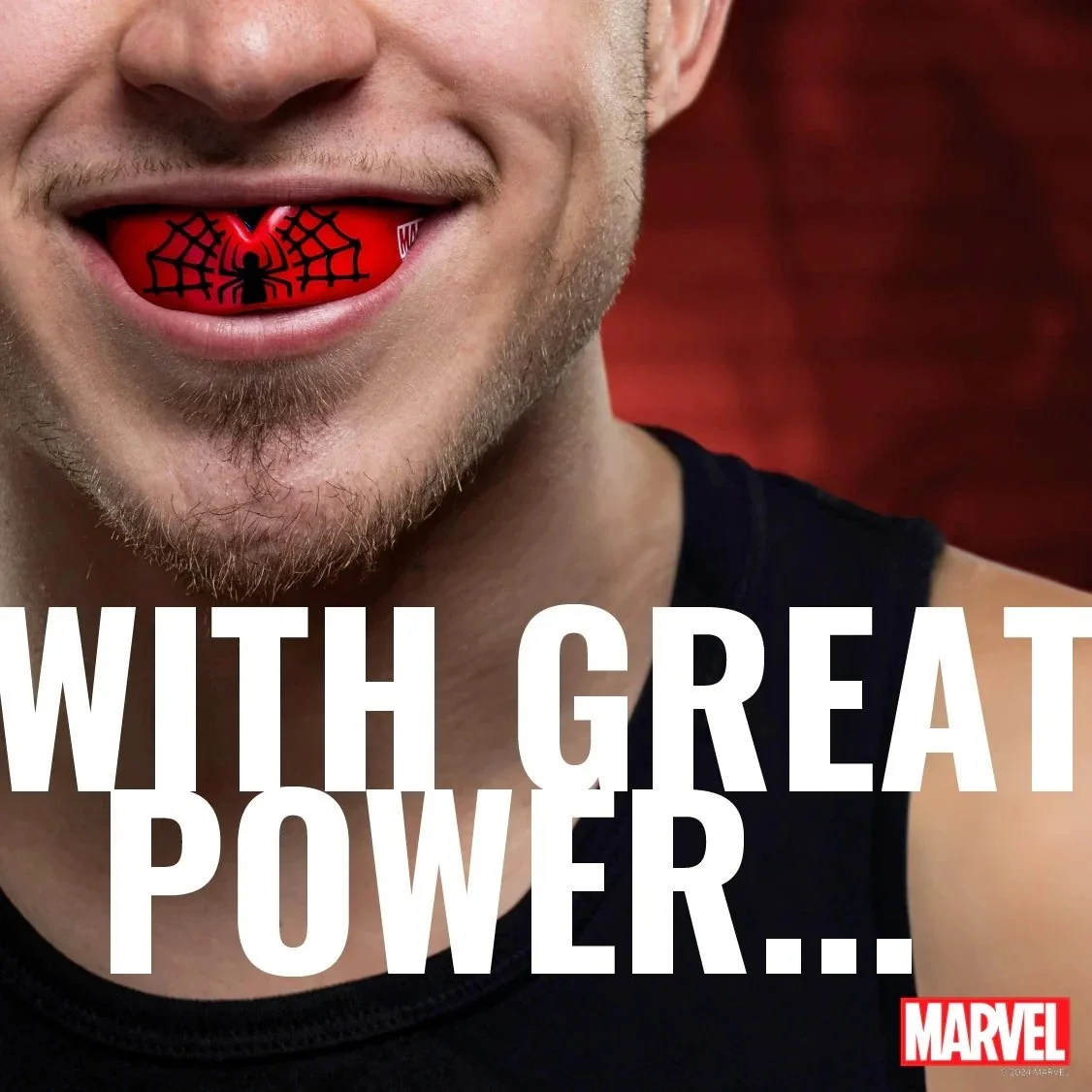 Chránič zubov Spiderman Veľkosť: Junior