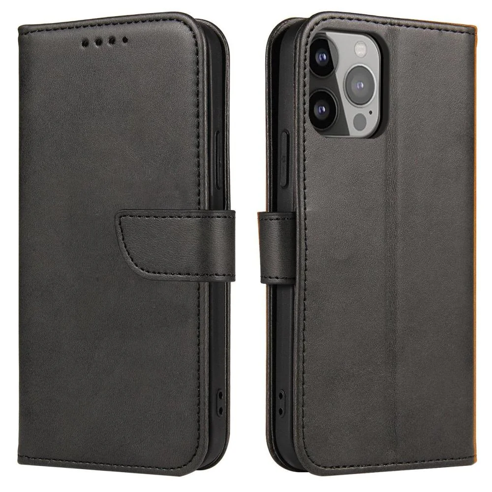 Magnetické Puzdro Elegant pre TCL 305 - Čierna