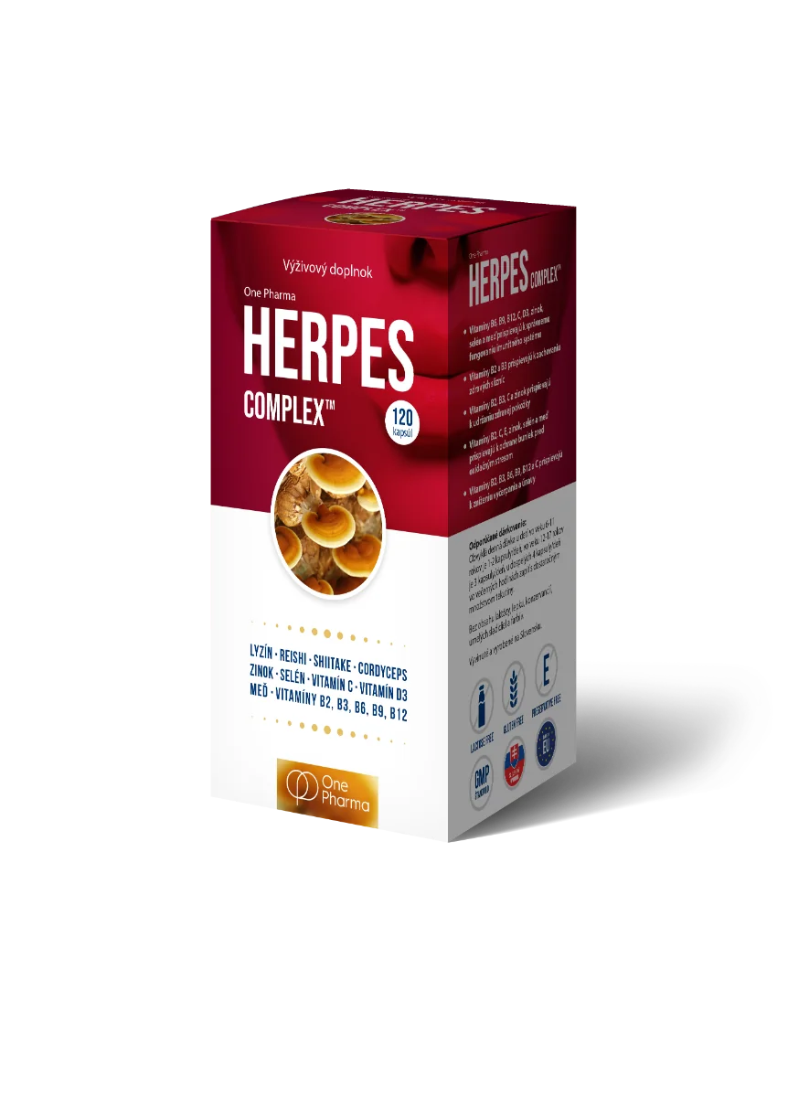 ONE PHARMA HERPES COMPLEX 120CPS 1×120 cps, výživový doplnok