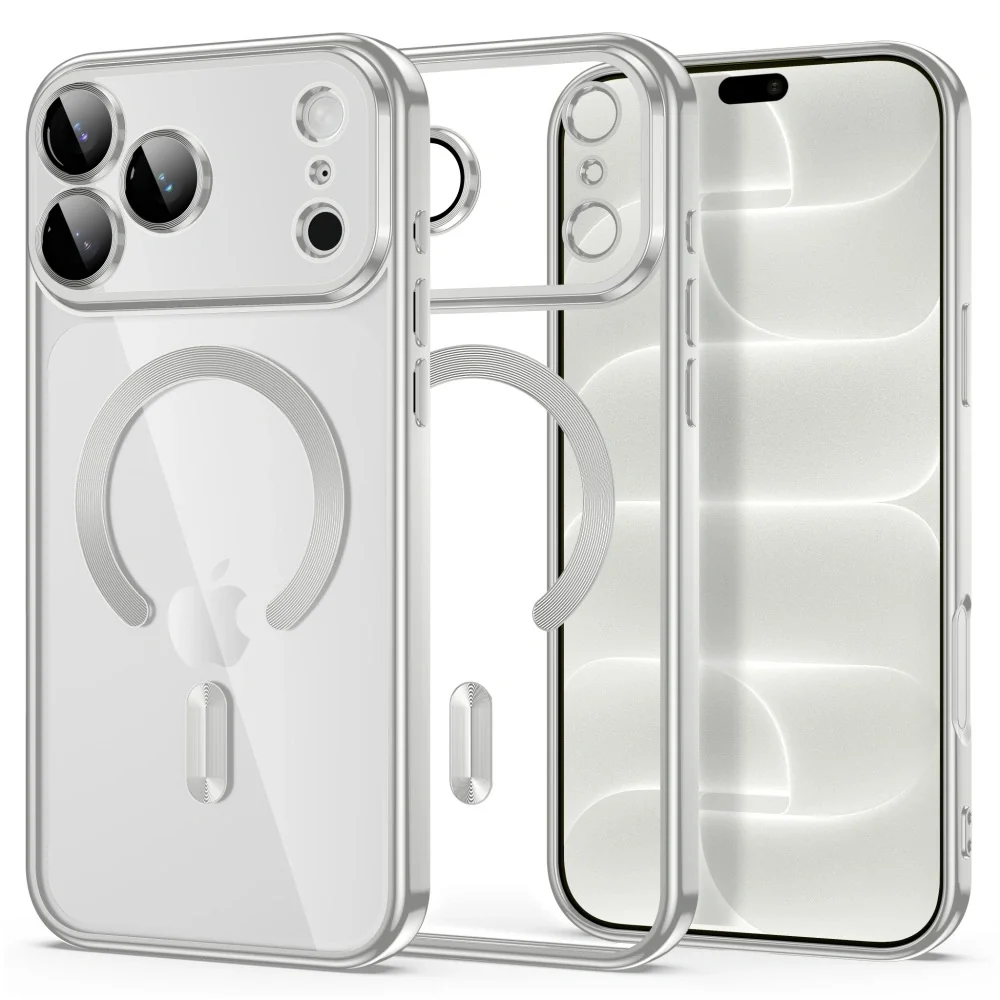 Tech-Protect MagFlex MagSafe kryt na iPhone 17 Pro Max / 18 Pro Max, strieborný