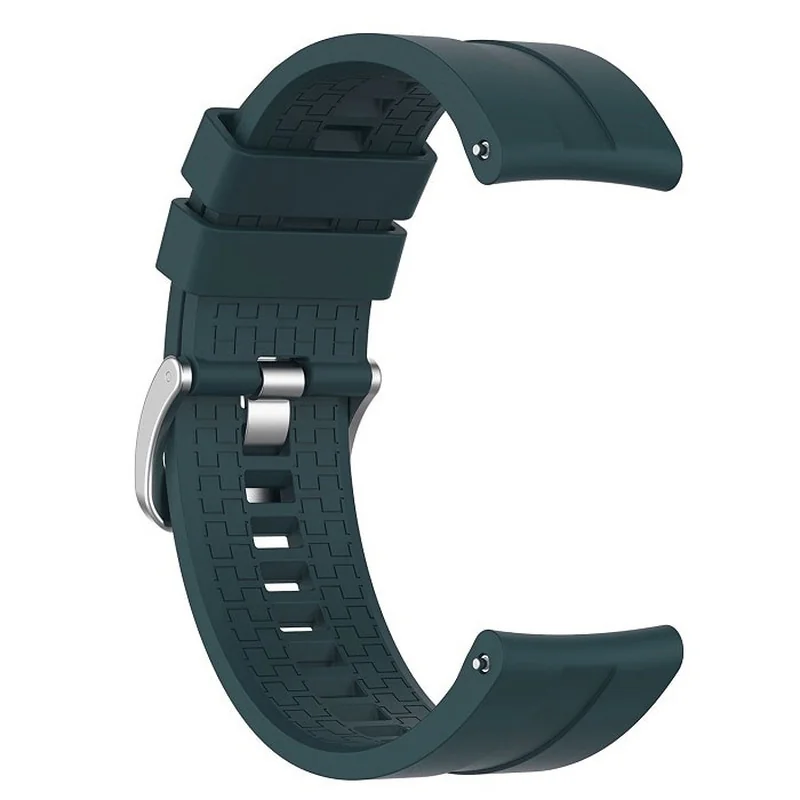 Silicone Cube remienok na Xiaomi Amazfit Stratos 2/2S/3 dark green