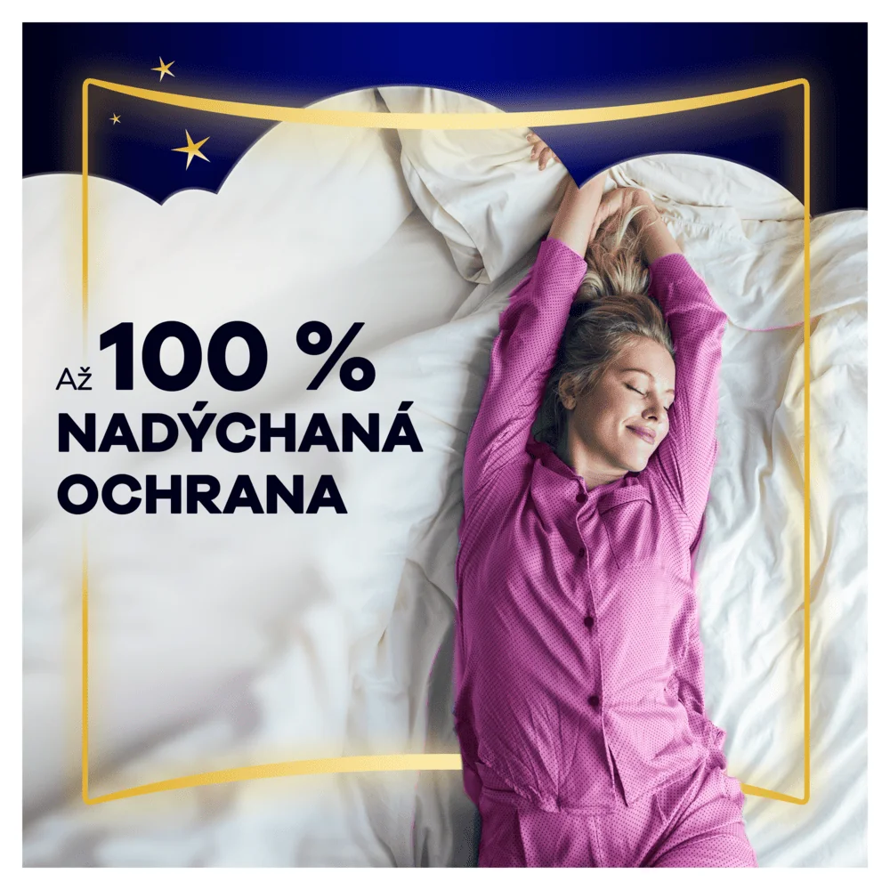 Always Maxi Secure Night Hygienické Vložky (Veľkosť 4) S Krídelkami 14 ks