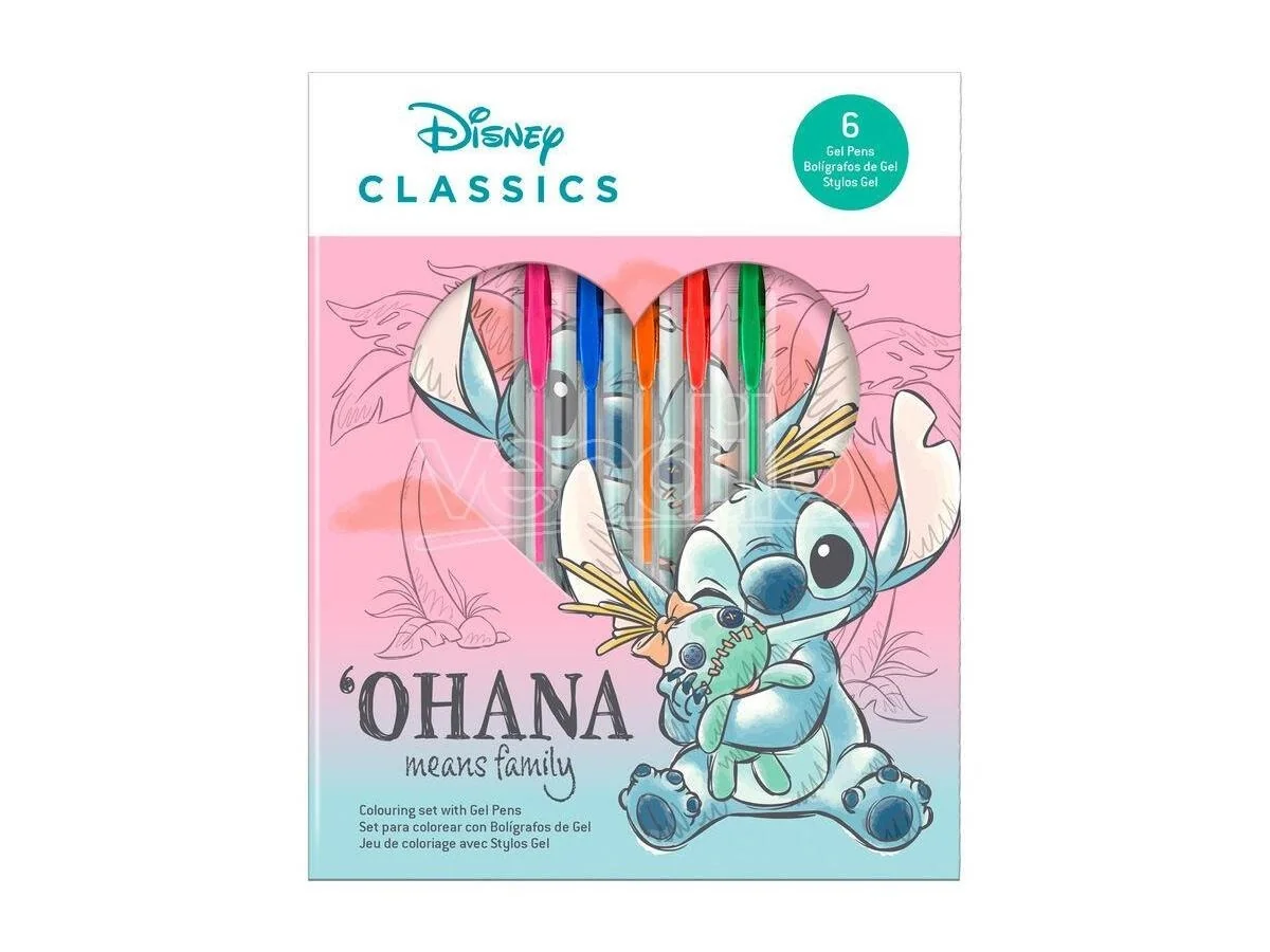 Kids Euroswan Súprava na písanie Stitch, 7-dielna
