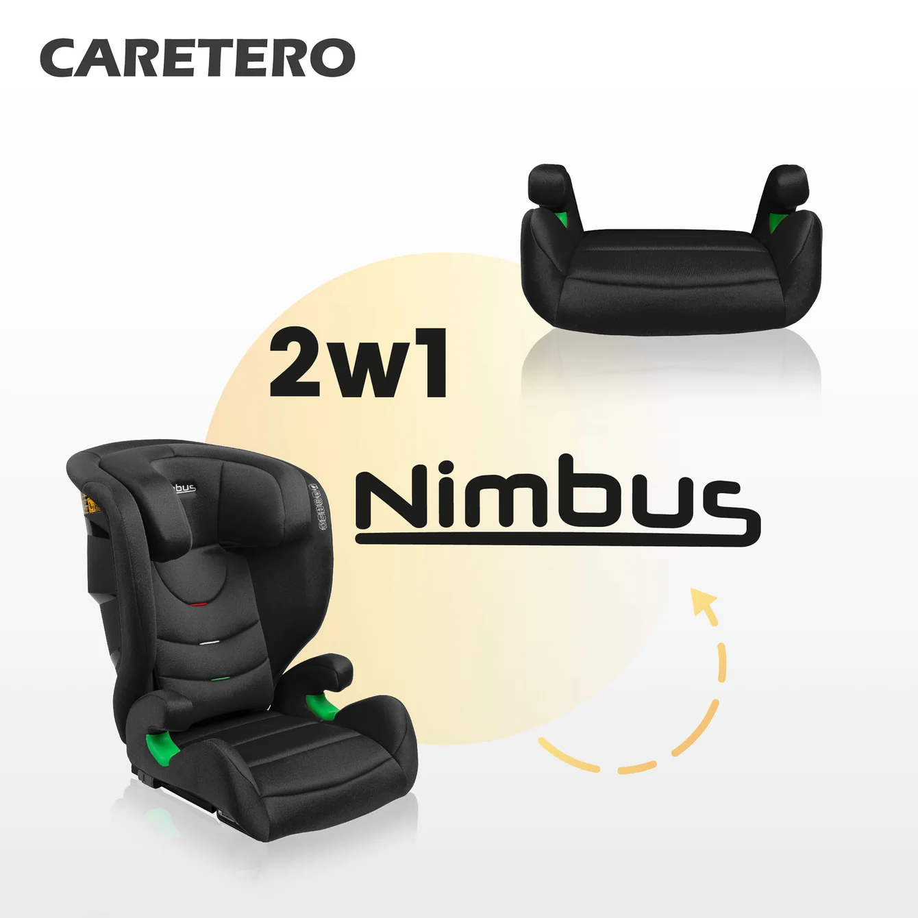 Autosedačka Nimbus I-Size pre deti 100 - 150cm (4-12 rokov), béžová
