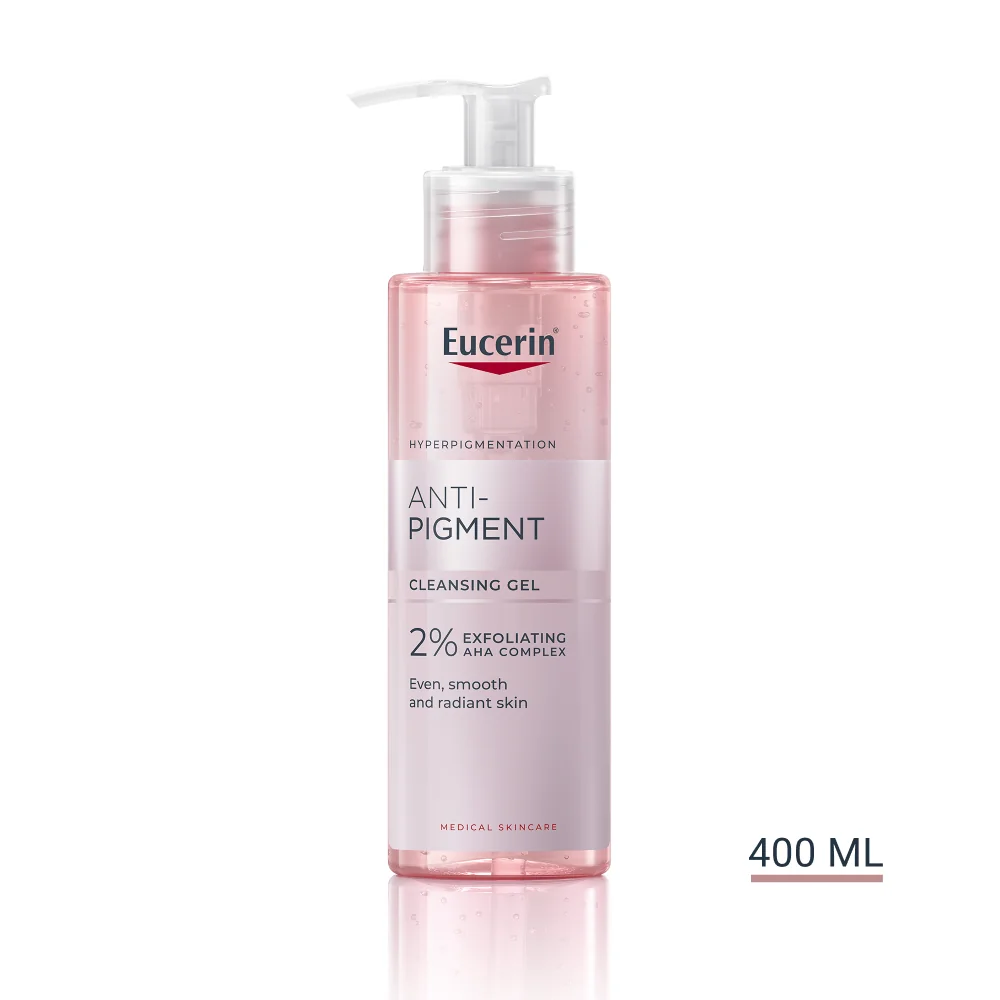 Eucerin ANTI-PIGMENT Rozjasňujúci čistiaci gél 1×400 ml, čistiaci gél