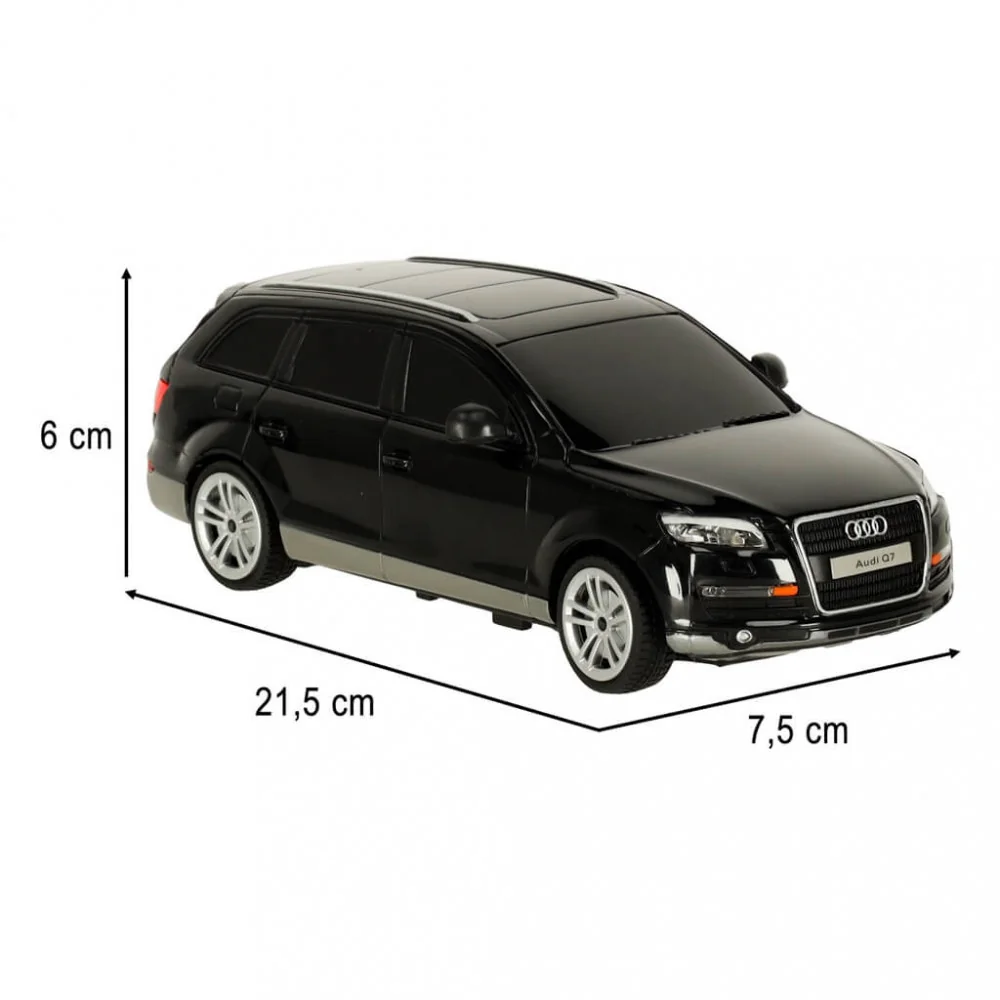 Rastar RC model Audi Q7 1:24 čierne na diaľkové ovládanie-MOVEO