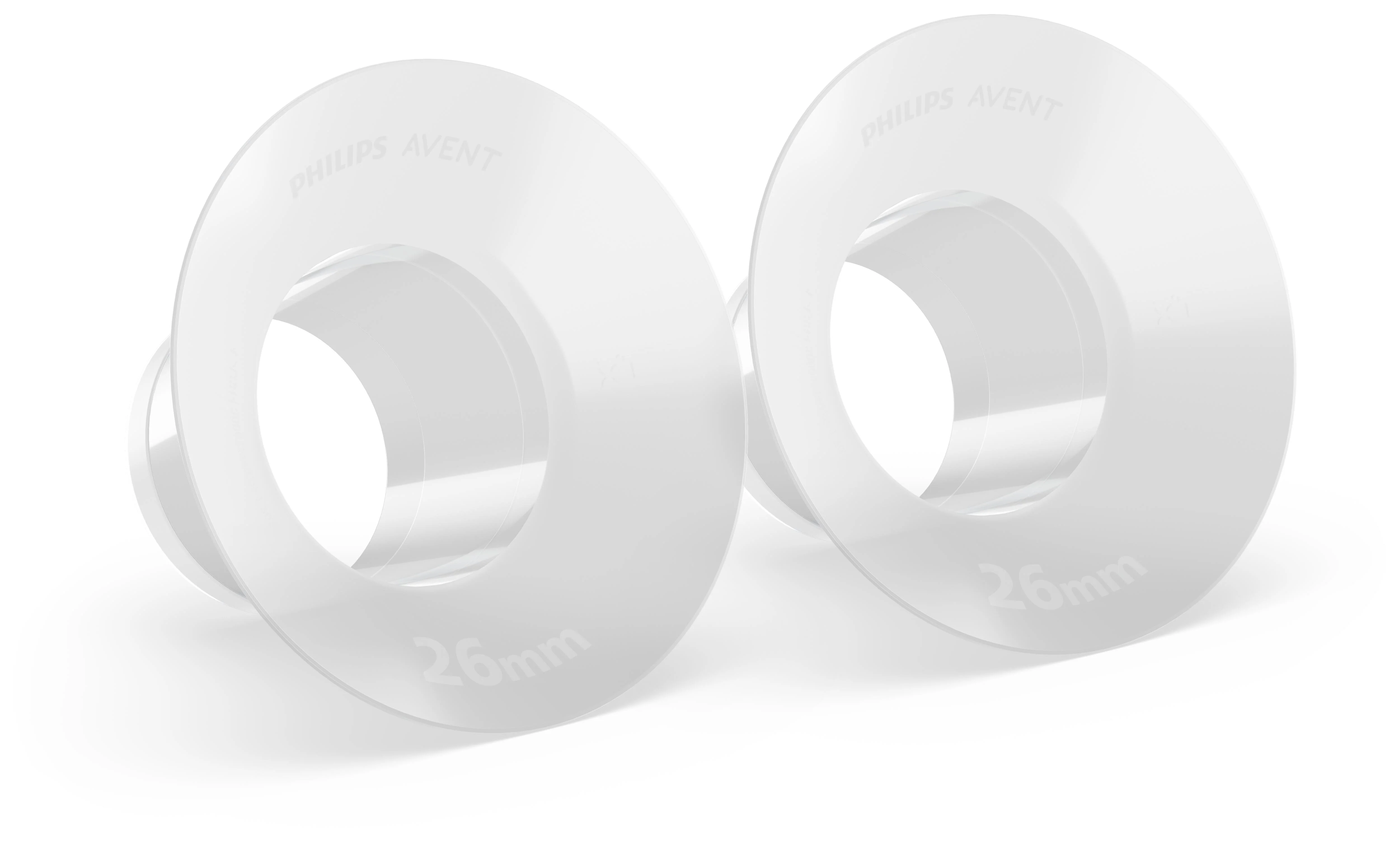 Philips AVENT - Hands-Free Silikónové vložky a nástavce na bradavku SCF552/11 1 ks