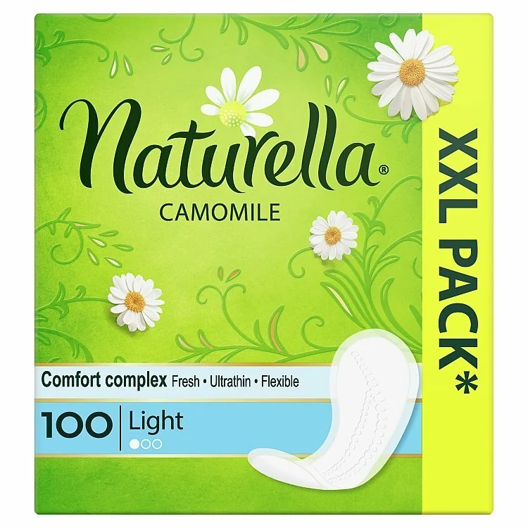 Naturella Intimky Camomile Light 1×100 ks, intímne vložky
