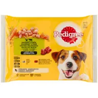 PEDIGREE Kapsička s Kuracím a hovädzím so zelen. v šťave 4pack