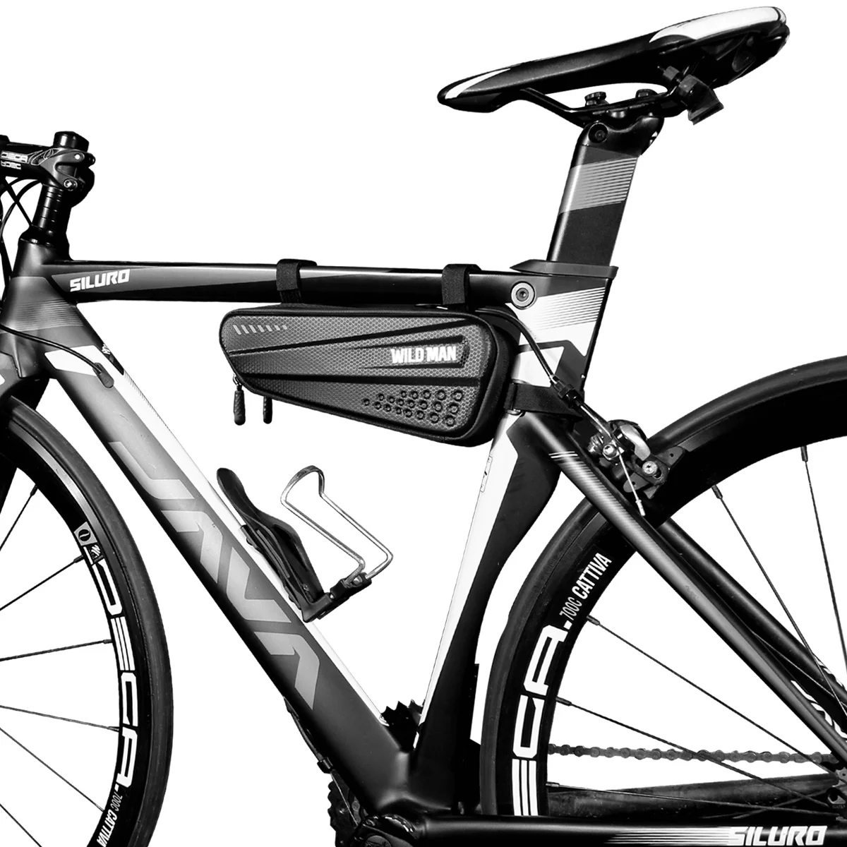 Wild Man ES4 cyklistická taška 1.2L, čierna