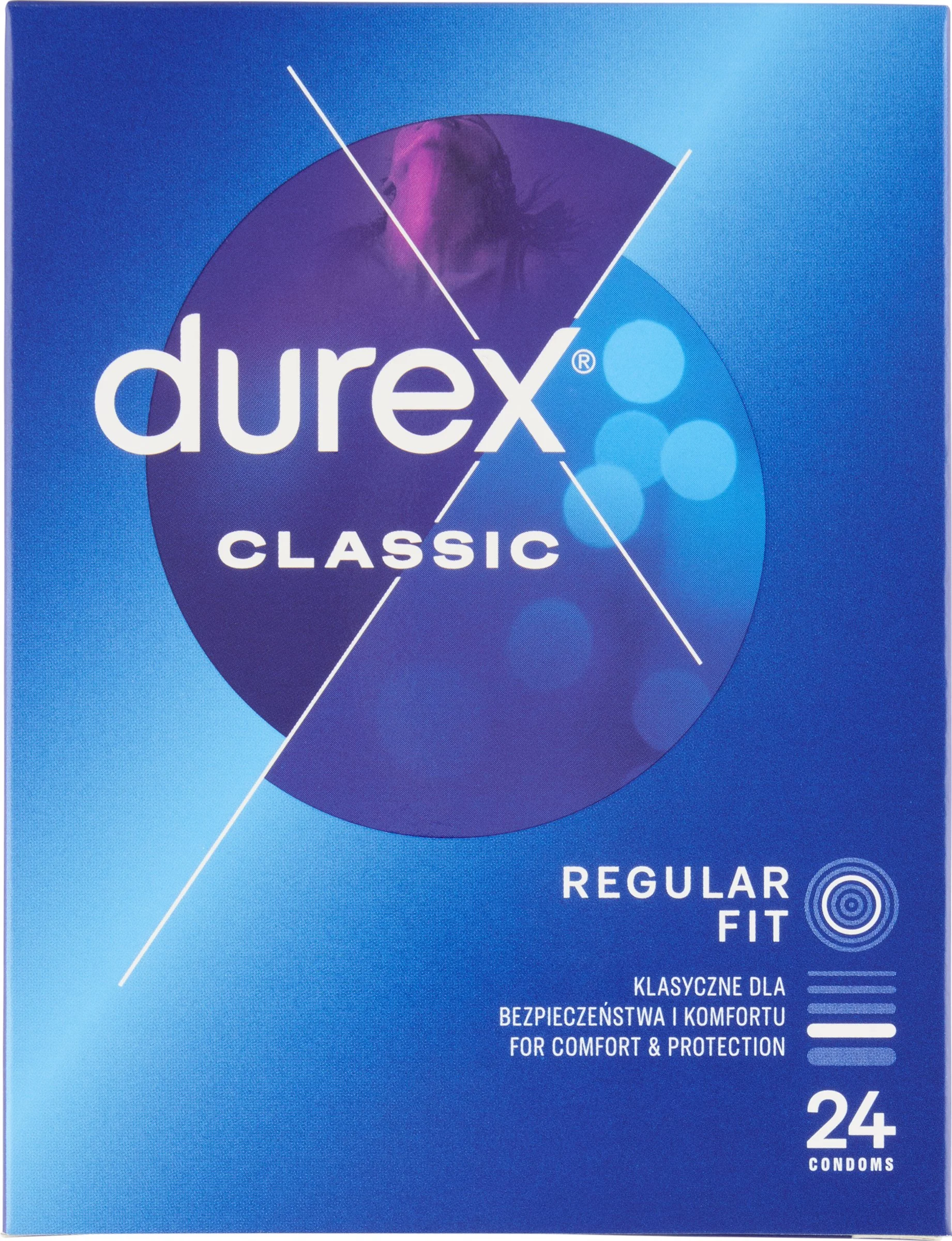 DUREX Classic 1×24 ks, kondómy