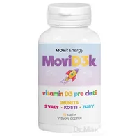 MOVit MoviD3k vitamín D3 pre deti 800 I.U.