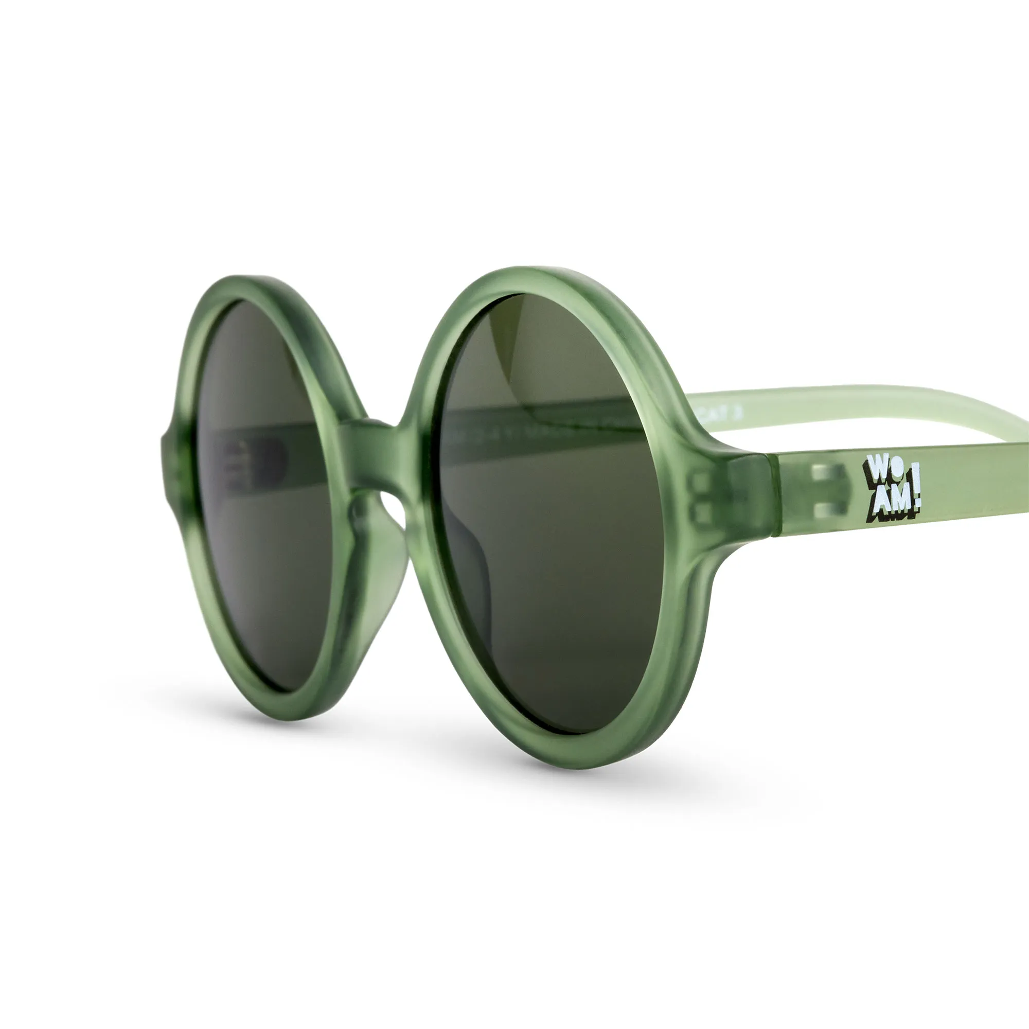WOAM slnečné okuliare 0-2 roky - Bottle Green 1×1 ks, detské slnečné okuliare